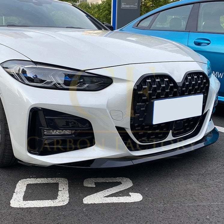 MP Style Gloss Black Front Splitter for BMW 4 Series G22 G23 20-23