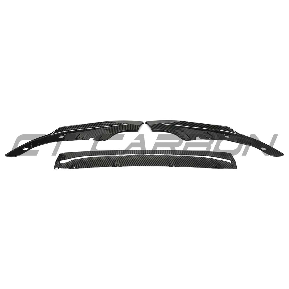 BMW G20 3 SERIES PRE-LCI 2019-2022 DRY CARBON FIBRE SPLITTER - V4