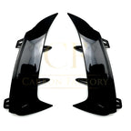 Gloss Black Rear Bumper Trims for Mercedes Benz W177 A Class Saloon 18-25 (Replacement)