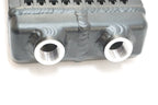 CSF Universal Dual-Pass Oil Cooler / IROC Porsche / M22x1.5 / 24L x 5.75H x 2.16W