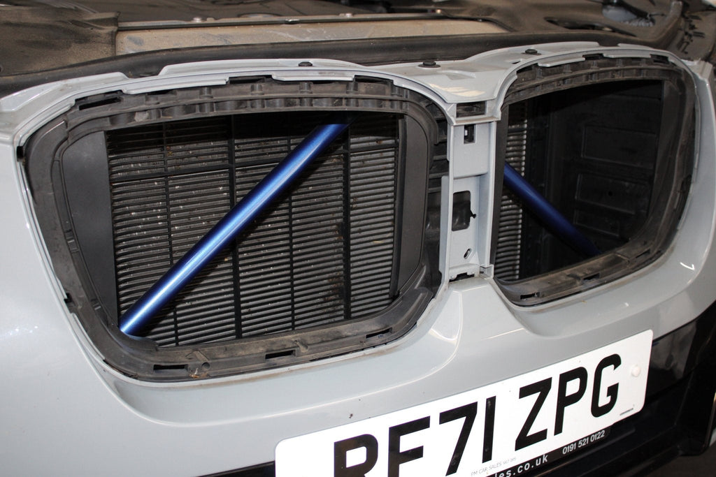 BMW V Brace Paint Service | Custom Engine Bay Styling