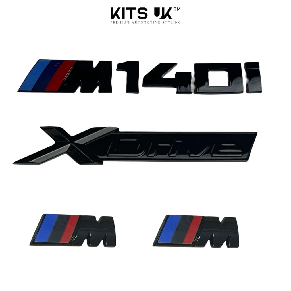 BMW XDrive Black Badge Package | Gloss Black De-Chrome Kit