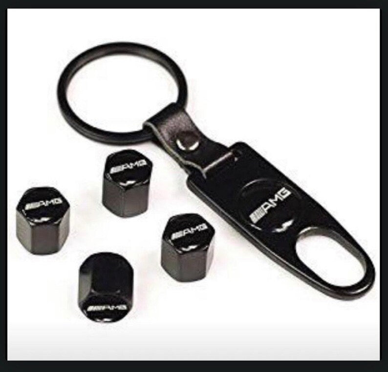 Valve Caps & Bottle Opener Set