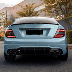 AMG Style Gloss Black Boot Spoiler for Mercedes Benz W204 C Class & C63 Coupe 07-14