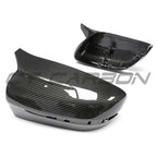 BMW G42 2 SERIES 2022+ RHD DRY CARBON FIBRE MIRRORS - V2