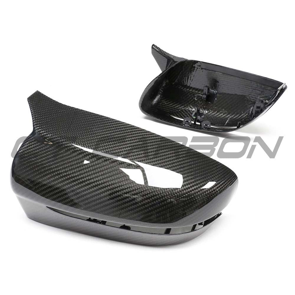 BMW G42 2 SERIES 2022+ RHD DRY CARBON FIBRE MIRRORS - V2