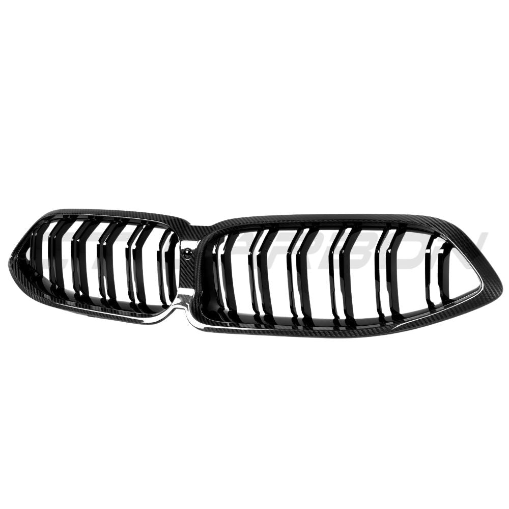 BMW 8 SERIES G14/G15/G16 LCI 2023+ CARBON FIBRE DOUBLE SLAT GRILLE