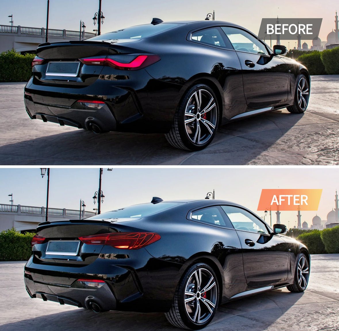 LED Laser Aftermarket CSL Style Tail lights For BMW 4 Series G22/G23/G26 2020 - 2024