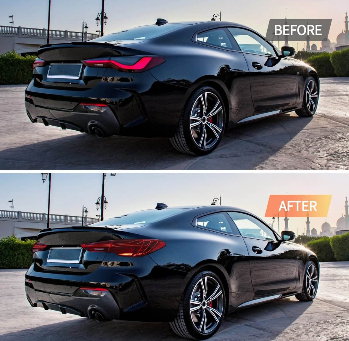 LED Laser Aftermarket CSL Style Tail lights For BMW 4 Series G22/G23/G26 2020 - 2024