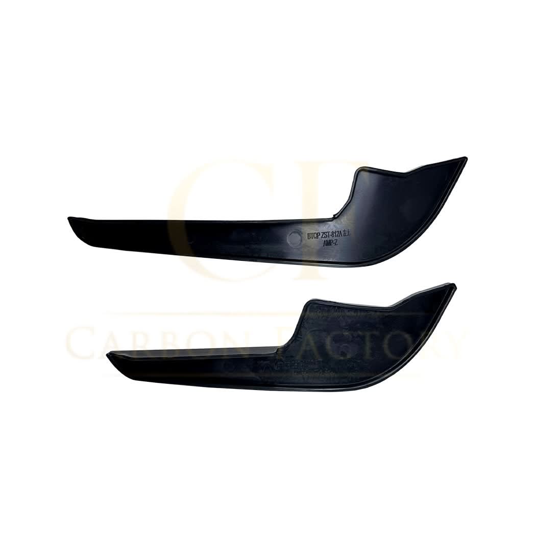 Gloss Black Front Canards for Audi 8Y RS3 20-24