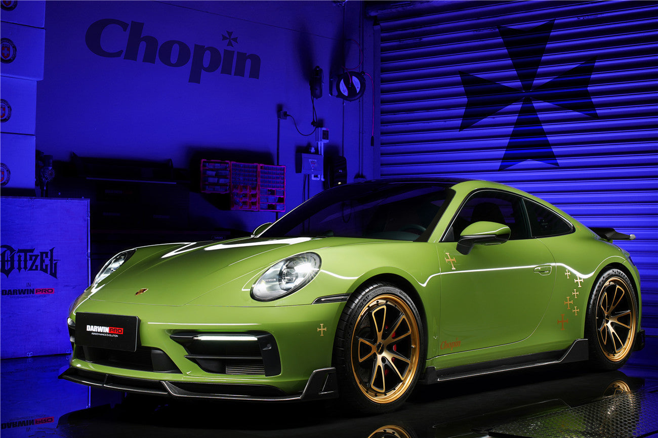 DARWINPRO - PORSCHE 911 992 CARRERA S/4/4S/TARGA/CABRIOLET BKSS STYLE SIDE SKIRTS