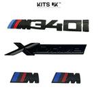 BMW XDrive Black Badge Package | Gloss Black De-Chrome Kit