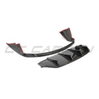 PORSCHE TAYCAN / TAYCAN 4 / TAYCAN 4S / TAYCAN GTS 2019+ CARBON FIBRE DIFFUSER