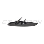 TOYOTA SUPRA 2019+ A90 CARBON FIBRE FRONT BUMPER VENT TRIM