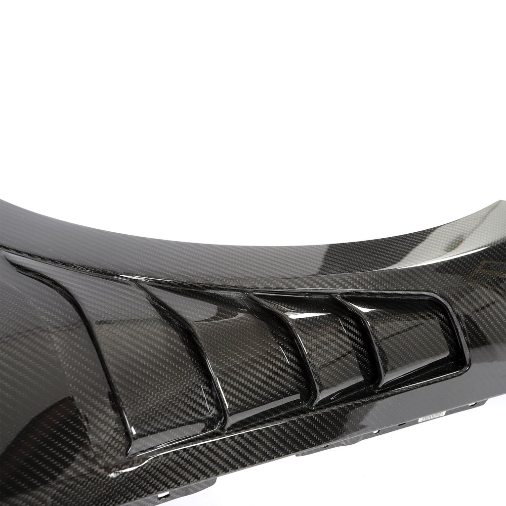 V Style Pre-Preg Carbon Fibre Front Wings Arches for BMW G87 M2 23-Present