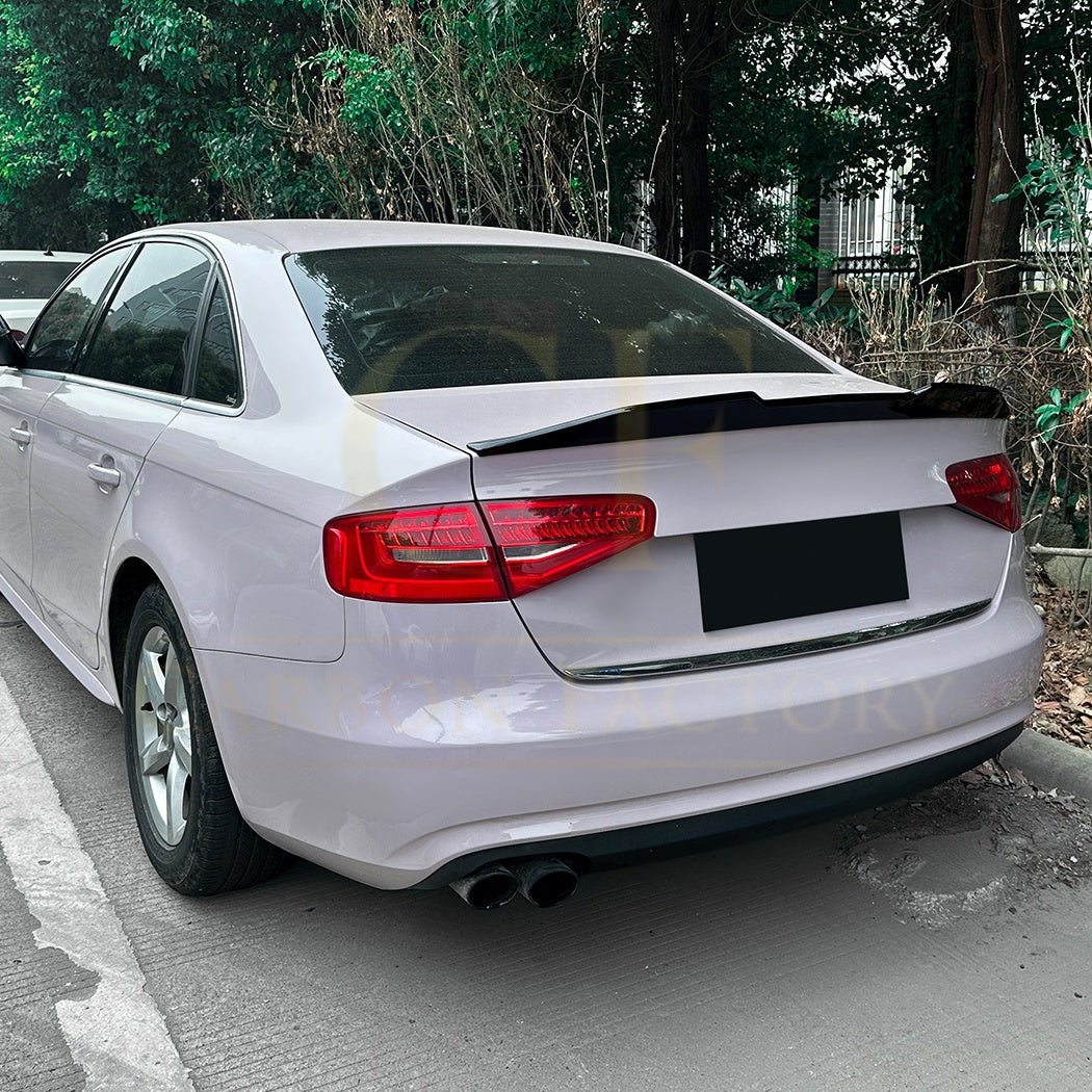PSM Style Gloss Black Boot Spoiler for Audi A4 S4 B8.5 13-16