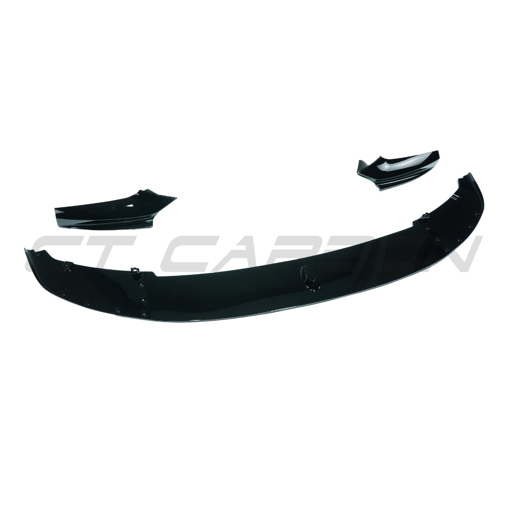 BMW 5 SERIES F10/F11 2011-2017 GLOSS BLACK SPLITTER - V1