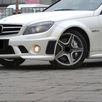 Gloss Black Side Vents for Mercedes Benz W204 C Class AMG 07-10