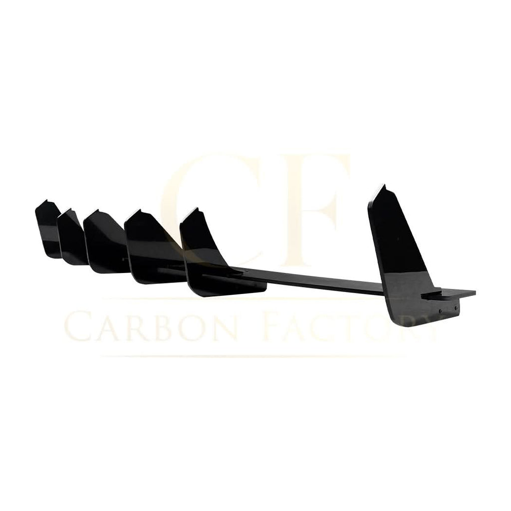 V Style Gloss Black Diffuser for Audi S3 8V Hatchback 17-20