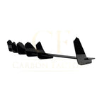 V Style Gloss Black Diffuser for Audi S3 8V Hatchback 17-20