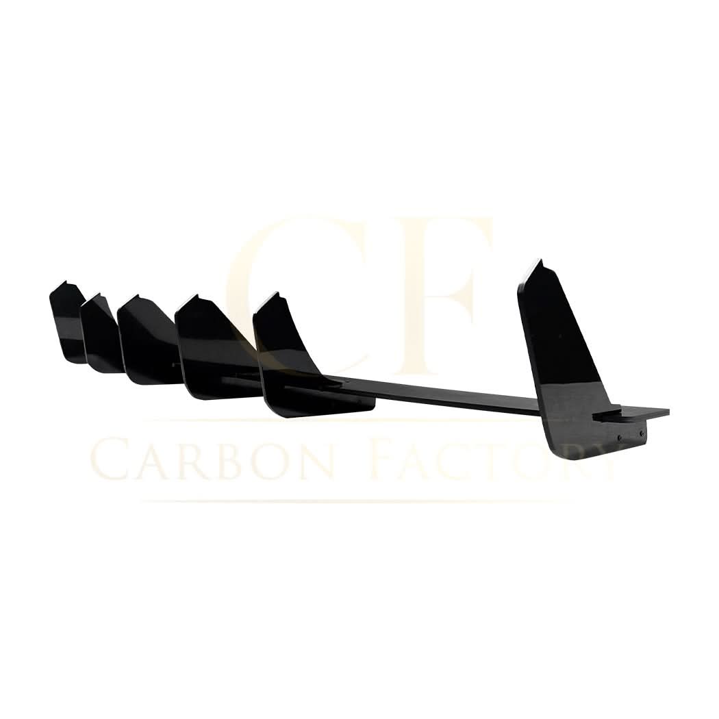 V Style Gloss Black Diffuser for Audi S3 8V Hatchback 17-20