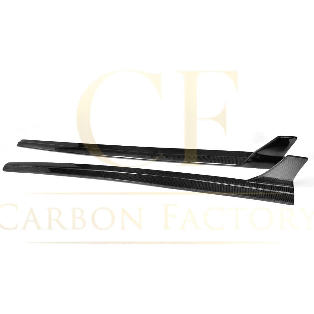 A Style Carbon Fibre Side Skirts for Audi A3 S3 Saloon S Line 13-19