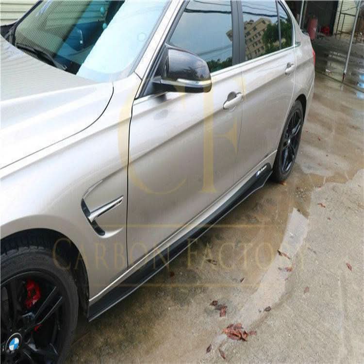 A Style Universal Carbon Fibre Side Skirts