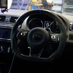 Volkswagen Golf MK7 / MK7.5 GTI / GTD / R-Line / R Carbon Fibre Steering Wheel (CUSTOM / 2013 - 2020 Models)