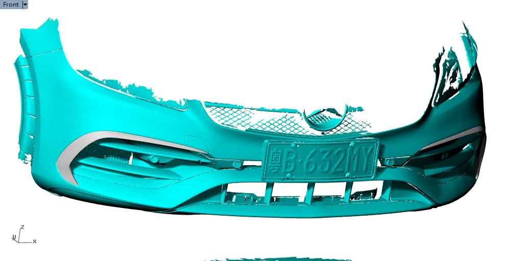 A45 AMG Carbon Fibre Canards Winglets (2 Pieces) for Mercedes Benz W176 A Class 16-18