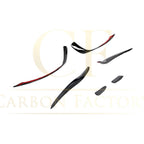 A45 AMG Gloss Black Canards (6 Pieces) for Mercedes Benz W176 A Class 12-15