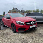 A45 AMG Gloss Black Canards (6 Pieces) for Mercedes Benz W176 A Class 12-15