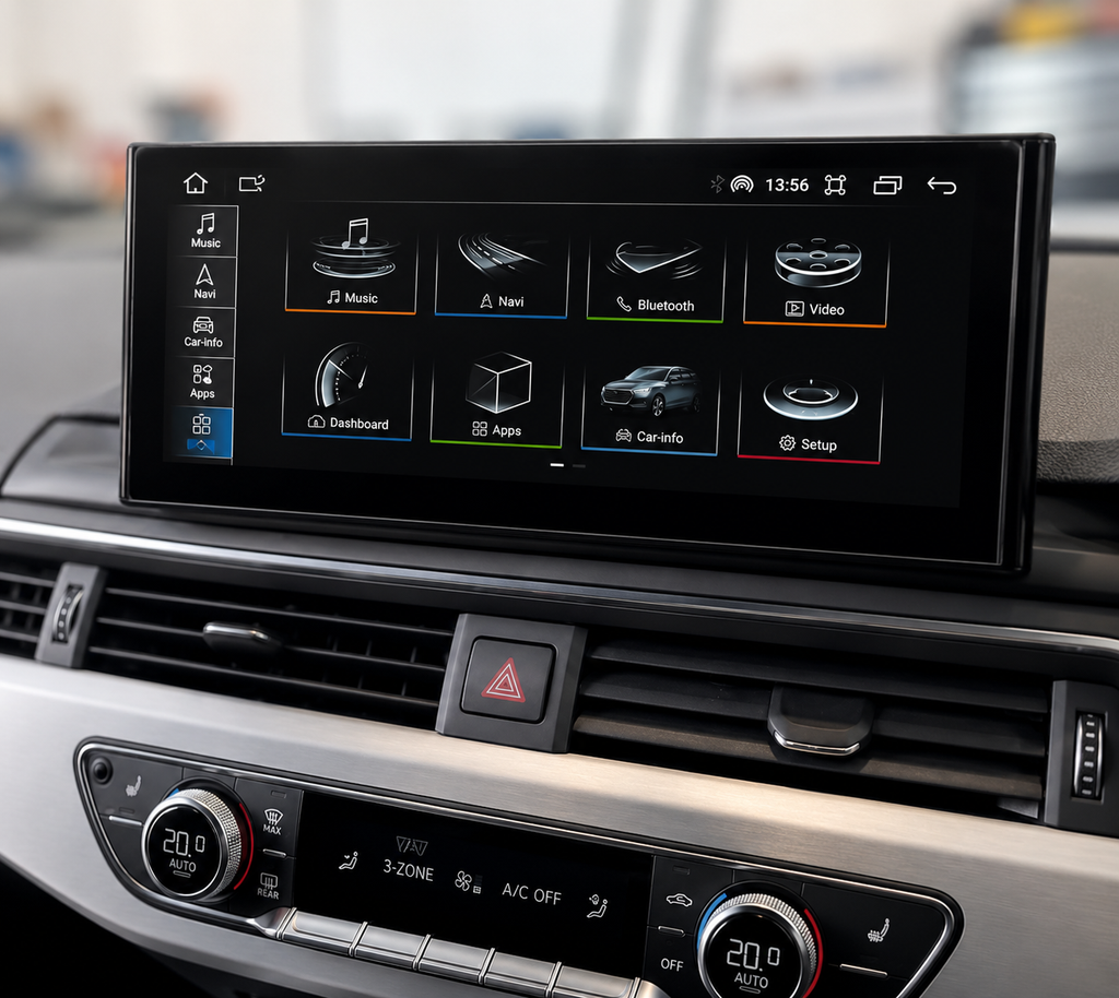 Audi A5 (2017-) F5 Apple CarPlay Android Auto 10.25" Touch Screen RHD
