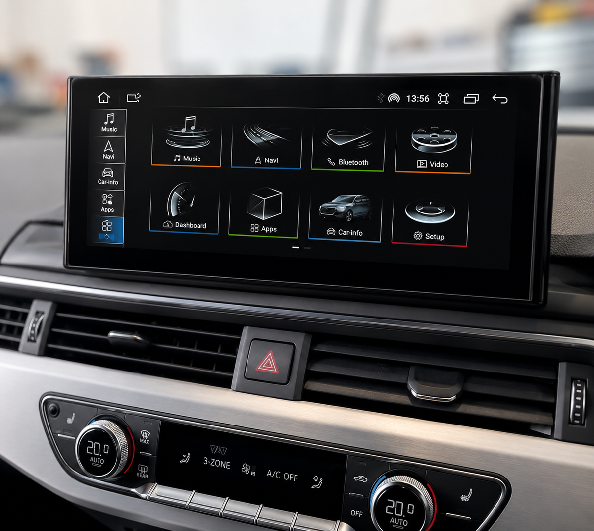 Audi A5 (2017-) F5 Apple CarPlay Android Auto 10.25" Touch Screen RHD
