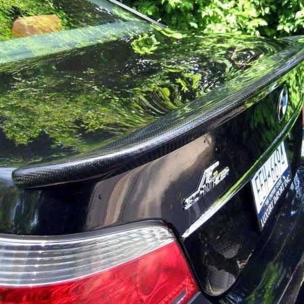 AC Style Carbon Fibre Boot Spoiler for BMW E60 5 Series inc M5 03-10