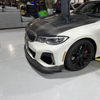 AC Style Carbon Fibre Front Splitter for BMW G20 G21 3 Series Pre-LCI M Sport 19-22
