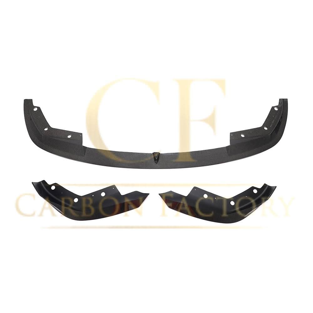 AC Style Carbon Fibre Front Splitter for BMW G20 G21 3 Series Pre-LCI M Sport 19-22