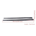 AC Style Carbon Fibre Side Skirts Extension for BMW F80 M3 F82 F83 M4 2014-2020