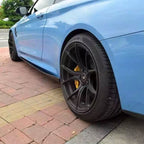 AC Style Carbon Fibre Side Skirts Extension for BMW F80 M3 F82 F83 M4 2014-2020