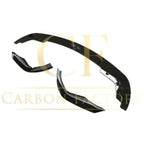AC Style Gloss Black Front Splitter for BMW 3 Series G20 G21 Pre-LCI 19-22