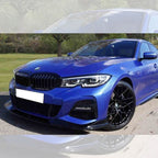 AC Style Gloss Black Front Splitter for BMW 3 Series G20 G21 Pre-LCI 19-22