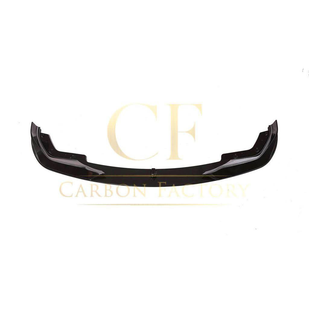AC Style Gloss Black Front Splitter for BMW 3 Series G20 G21 Pre-LCI 19-22