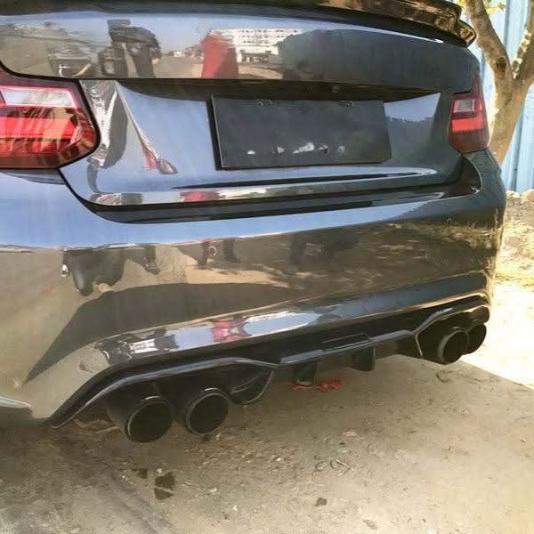 AK Style Carbon Fibre Rear Diffuser for BMW F87 F87C M2 16-21