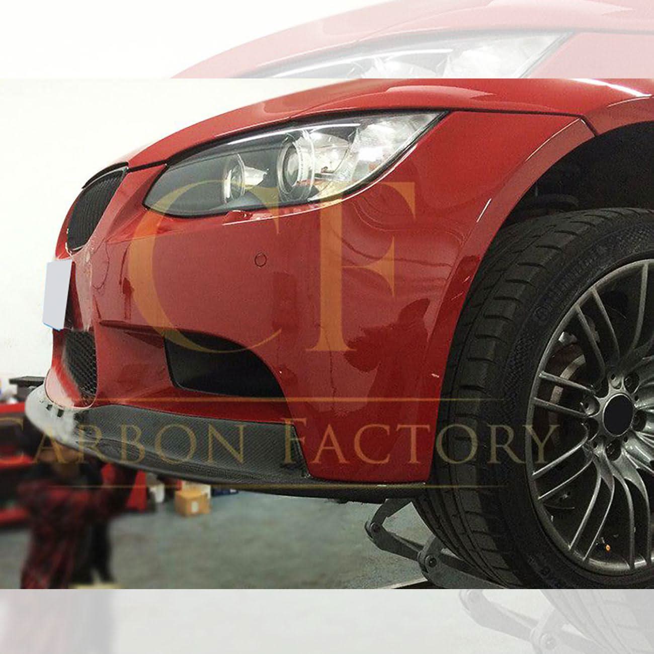 AKR Style Carbon Fibre Front Splitter for BMW E90 E92 E93 M3 07-13
