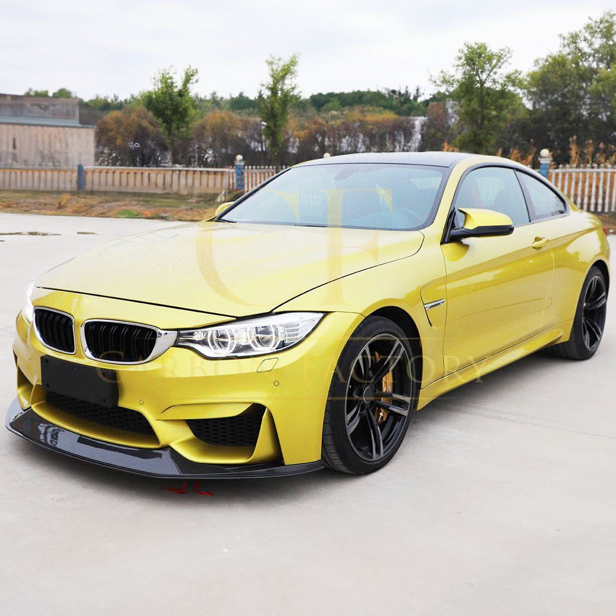 AL Style Carbon Fibre Front Splitter for BMW F80 M3 F82 F83 M4 14-20
