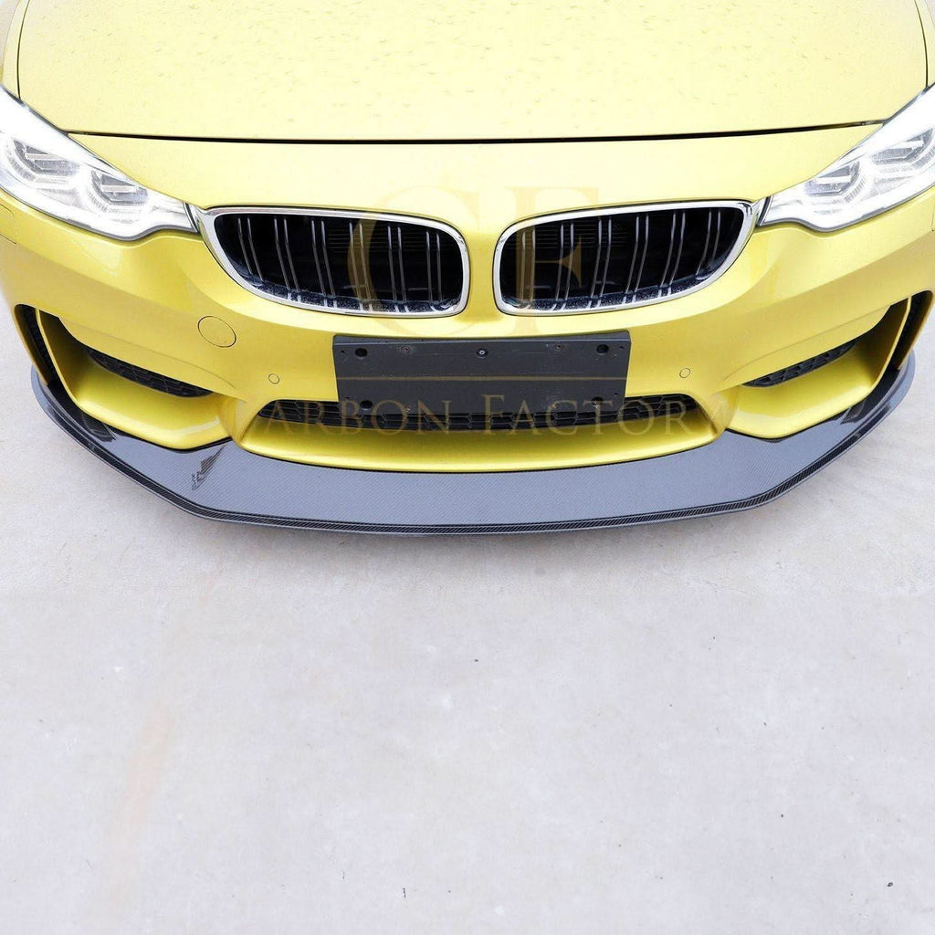 AL Style Carbon Fibre Front Splitter for BMW F80 M3 F82 F83 M4 14-20