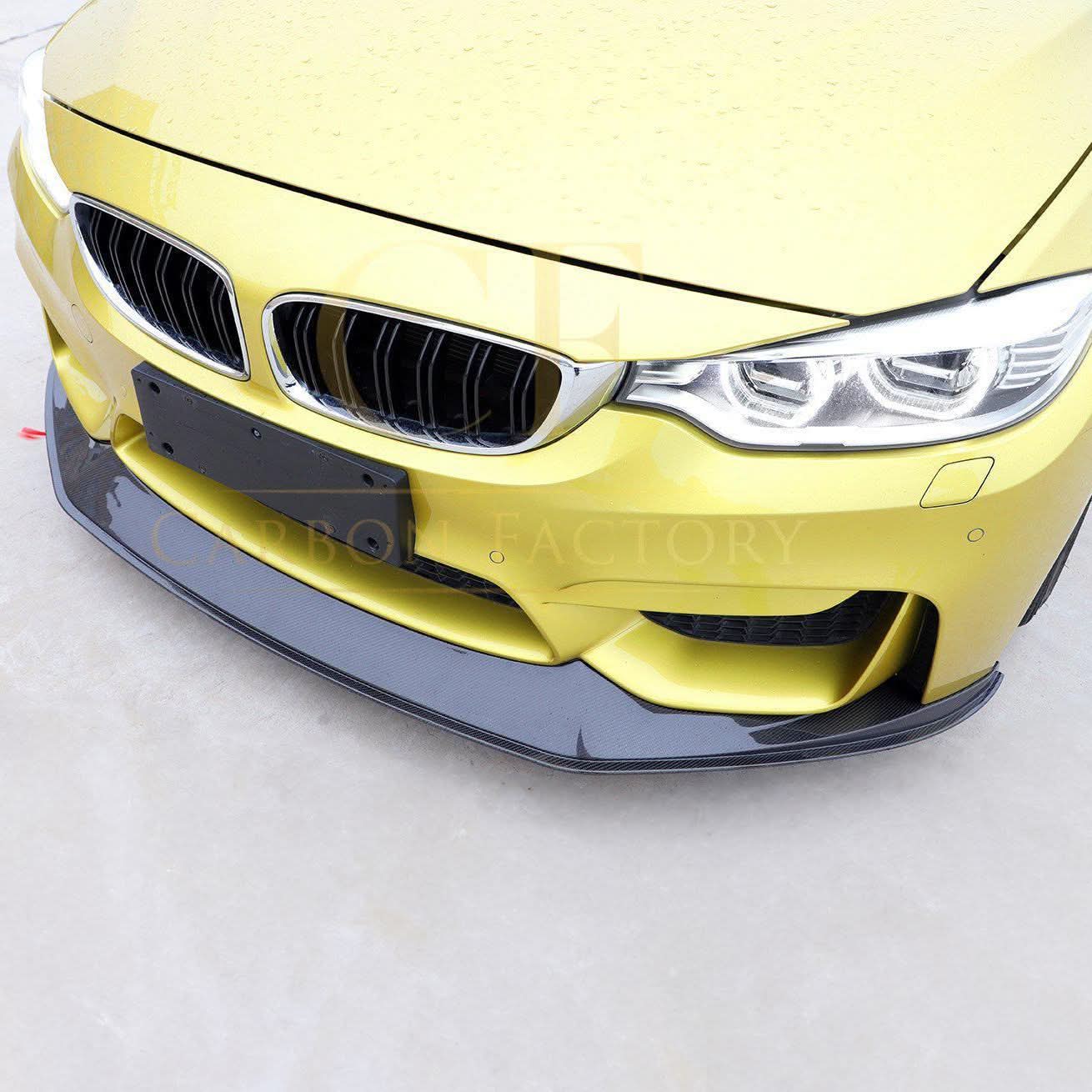 AL Style Carbon Fibre Front Splitter for BMW F80 M3 F82 F83 M4 14-20