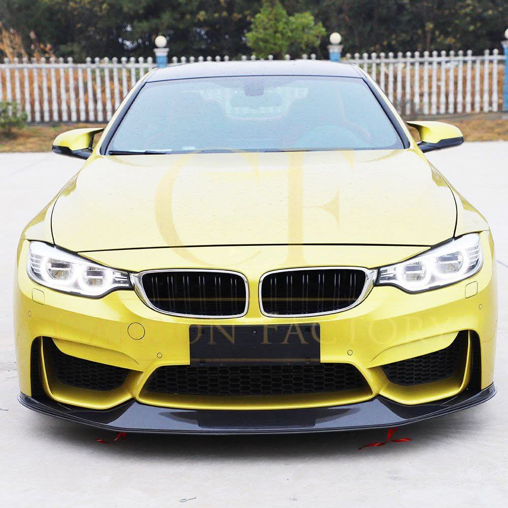 AL Style Carbon Fibre Front Splitter for BMW F80 M3 F82 F83 M4 14-20