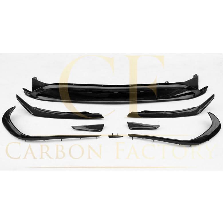 AMG Carbon Fibre Canards Winglets Splitter (8 Pieces) for Mercedes Benz W176 A Class 16-18