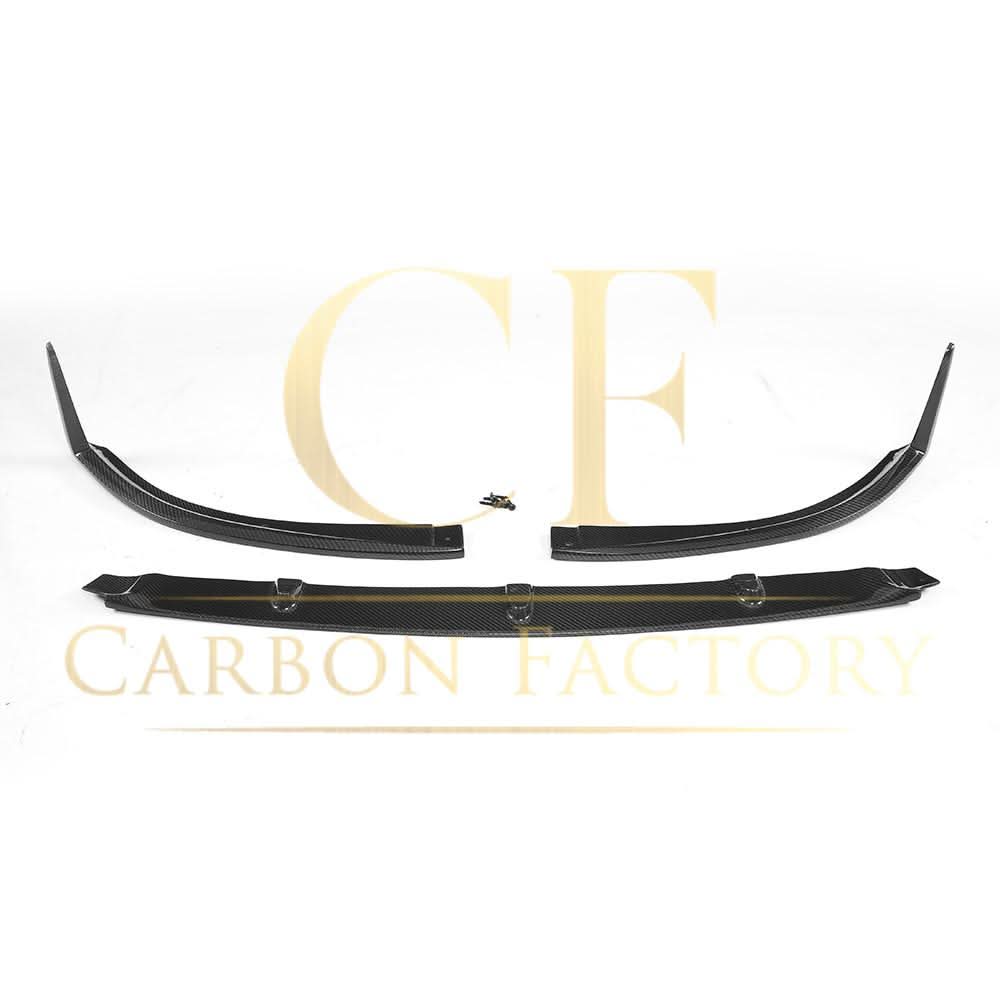 A Style Carbon Fibre Front Splitter for Mercedes W205 C63 2 Door 15-18