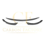 A Style Carbon Fibre Front Splitter for Mercedes W213 E Class 16-20